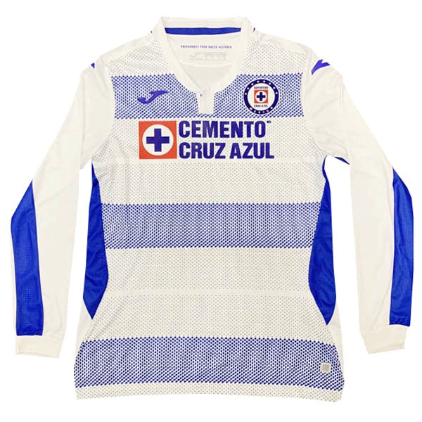 Camiseta Cruz Azul Segunda Equipación ML 2020-2021 Blanco